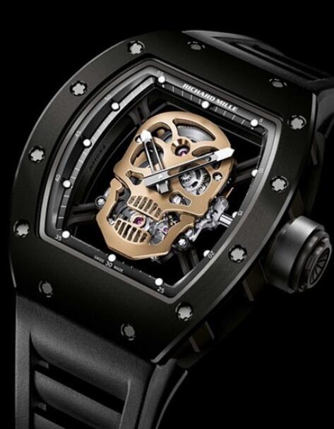 Richard Mille Replica Watch RM 52-01 Skull Tourbillon Nano Ceramic